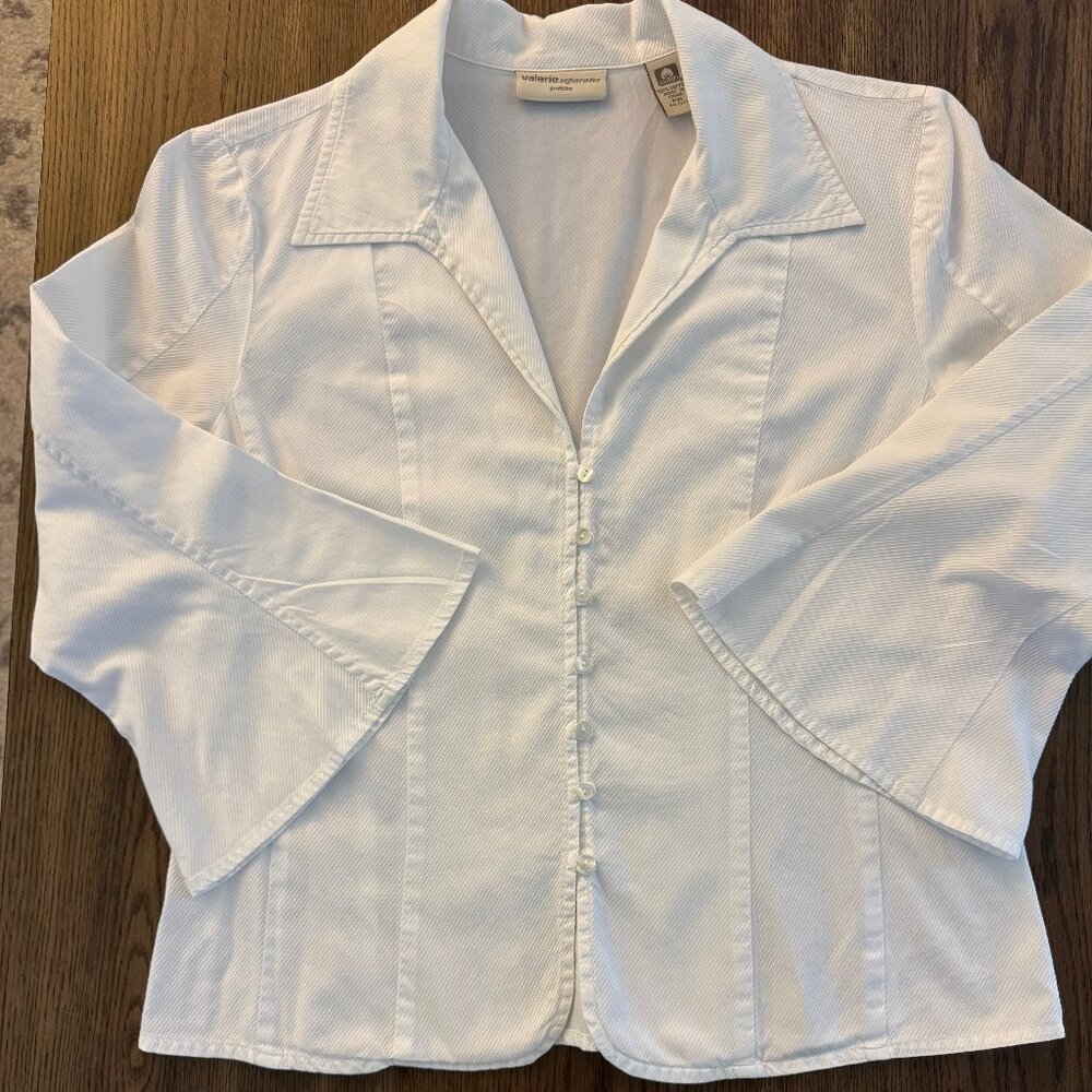 White Cotton Blouse